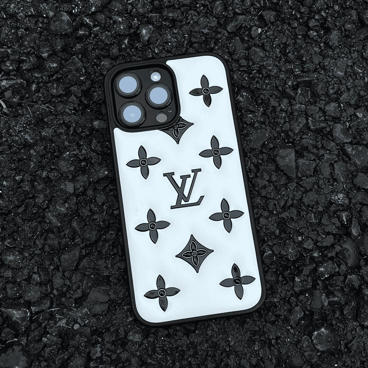 高級な古い柄の携帯電話ケース