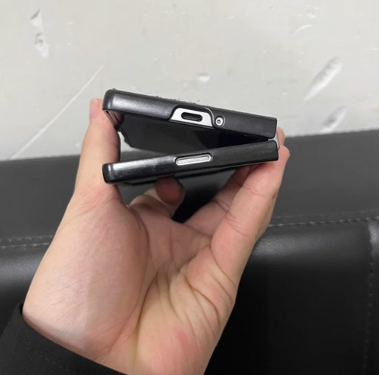 DIOR 刺繍入りファブリック電話ケース Samsung Z Fold 用