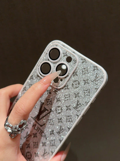 iPhone用高級クリスタルスパンコールケース