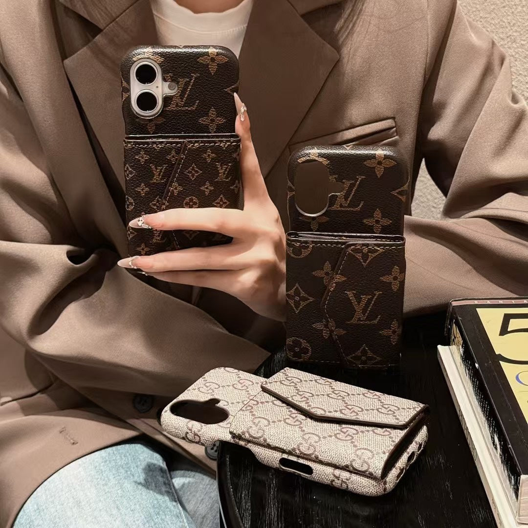 高級ウォレット オールドパターン 携帯ケース