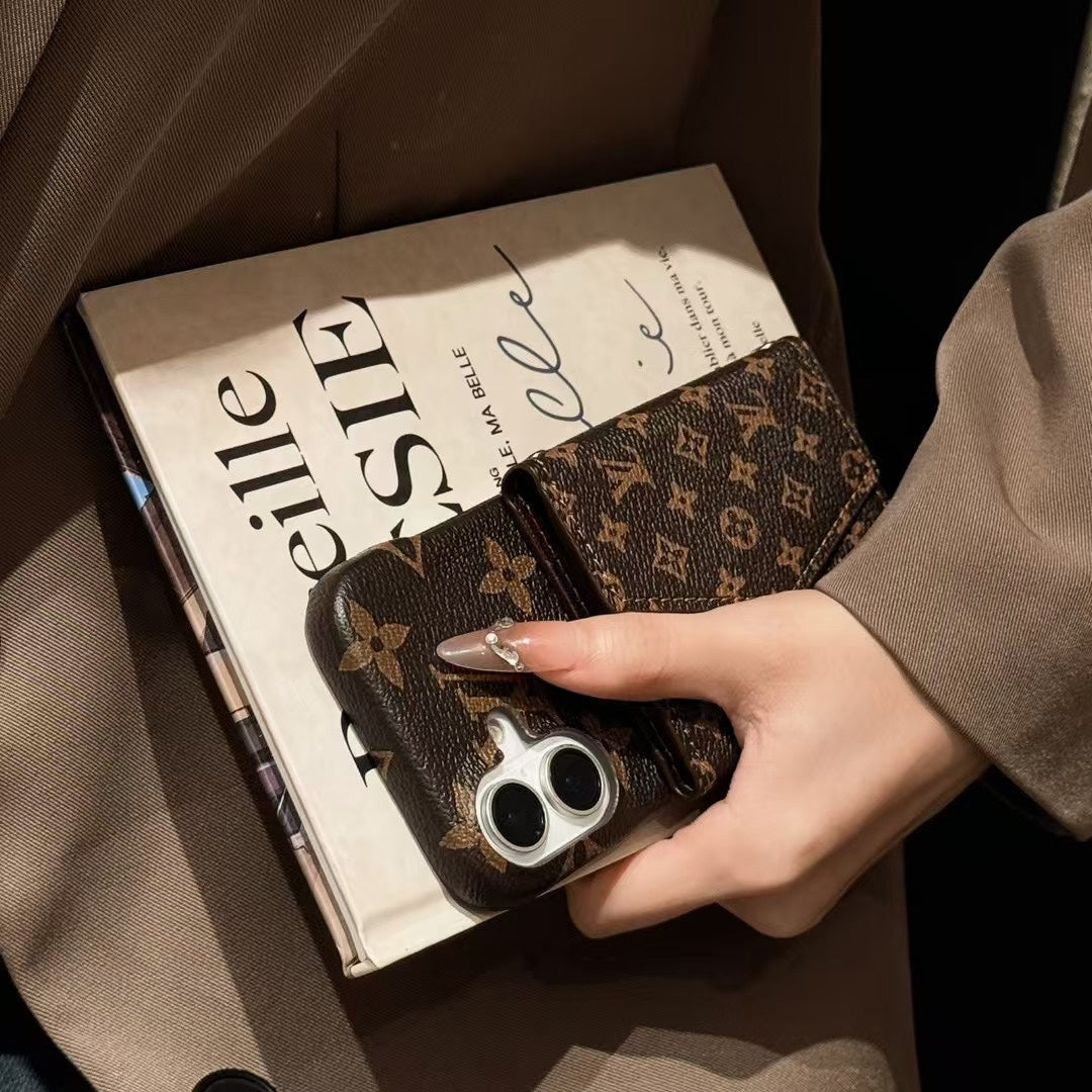 高級ウォレット オールドパターン 携帯ケース