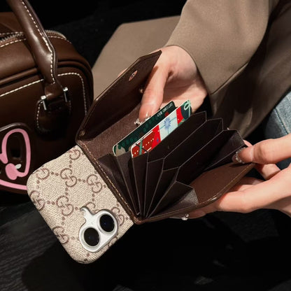 高級ウォレット オールドパターン 携帯ケース