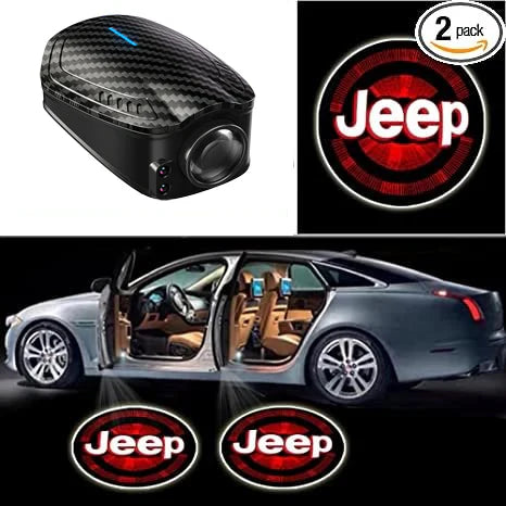 2025最新✨カーボンファイバー5DスマートセンサーLEDウェルカムライト