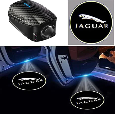 2025最新✨カーボンファイバー5DスマートセンサーLEDウェルカムライト