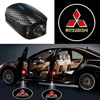 2025最新✨カーボンファイバー5DスマートセンサーLEDウェルカムライト