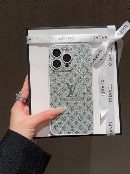 iPhone用高級クリスタルスパンコールケース