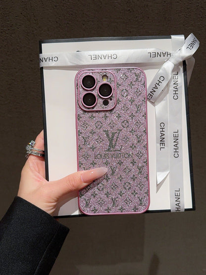 iPhone用高級クリスタルスパンコールケース