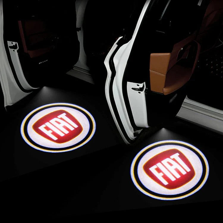 2025最新✨カーボンファイバー5DスマートセンサーLEDウェルカムライト