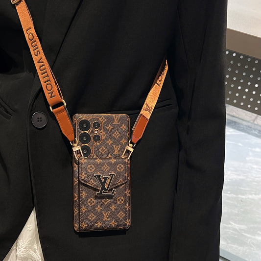 ラグジュアリーなLVクロスボディスマホケース – ファッションと機能性が融合